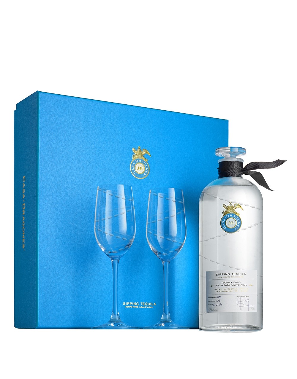 Tequila Casa Dragones Joven Gift Set Buy Online or Send