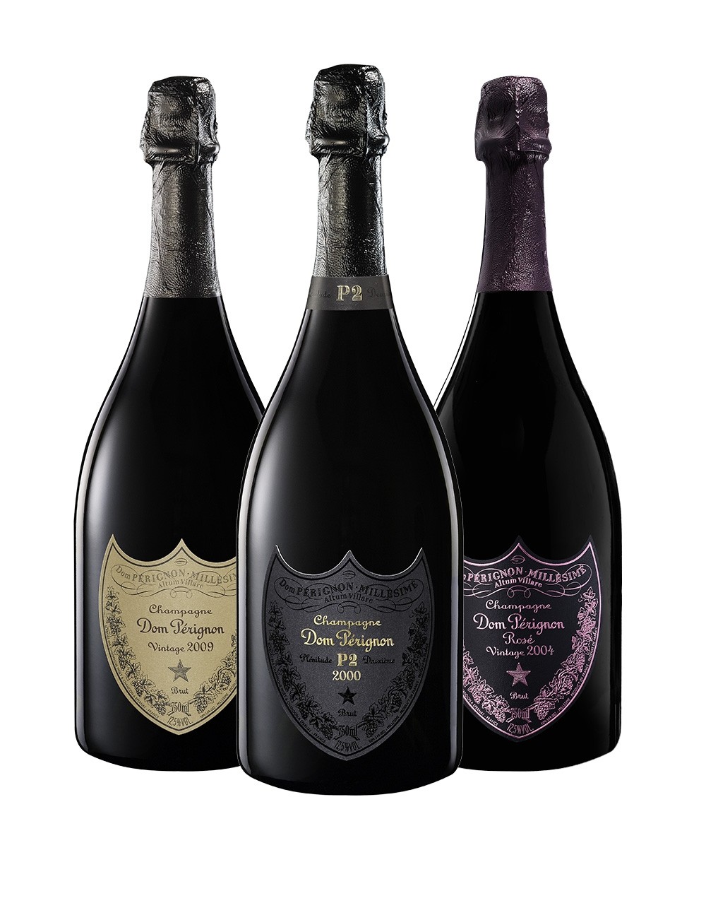 Dom Pérignon Champagne Collection (3 bottles) Buy Online or Send as a